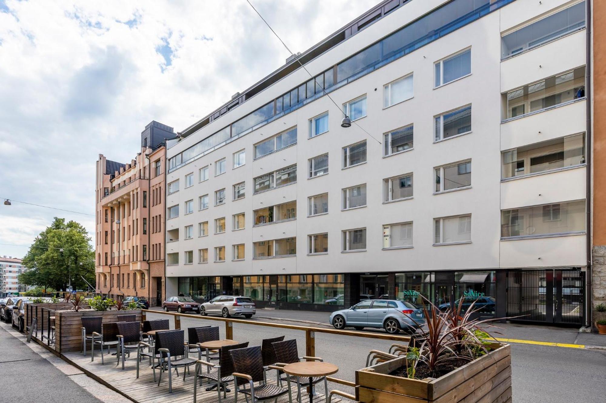 Stylish Flat In Trendy Kallio Helsinki Luaran gambar